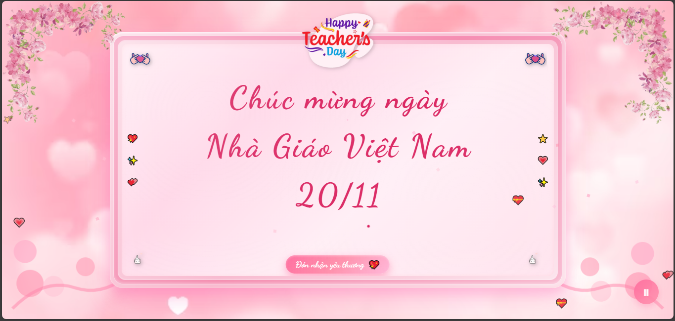 Mẫu Ngày Nhà Giáo Việt Nam — Giftory